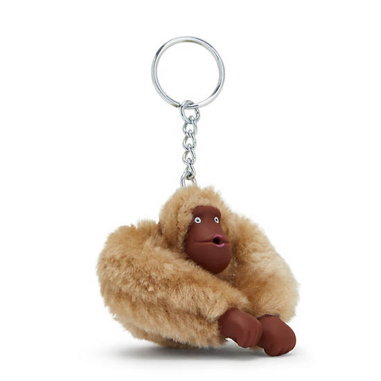 Kipling Sven Small Monkey Keychain Aksesuar Bej Rengi | TR 1206FD